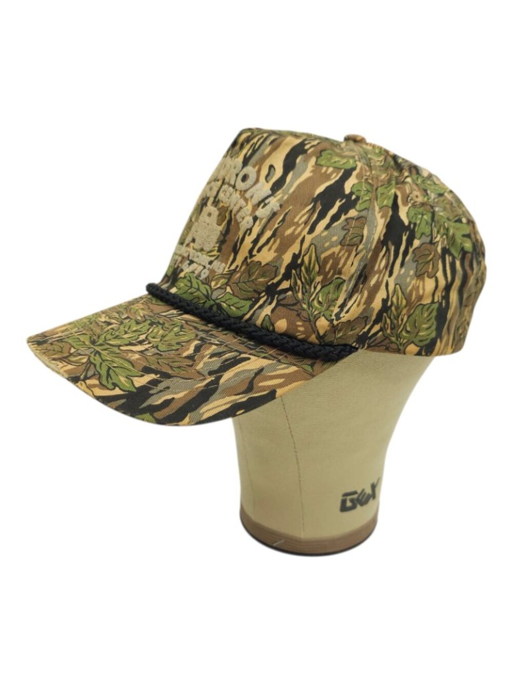 Beaudrons Service Center Camo Trucker Snapback  Rope Cap Hat Rolling Fork MS Vin - Picture 2 of 13